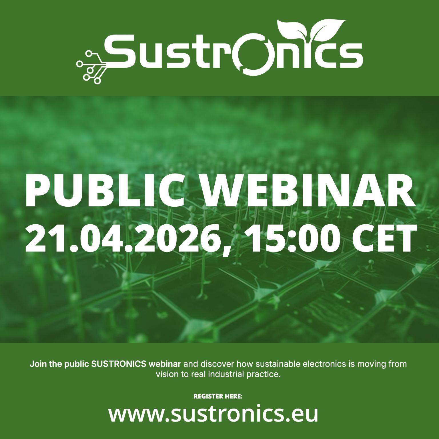 webinar sustronics
